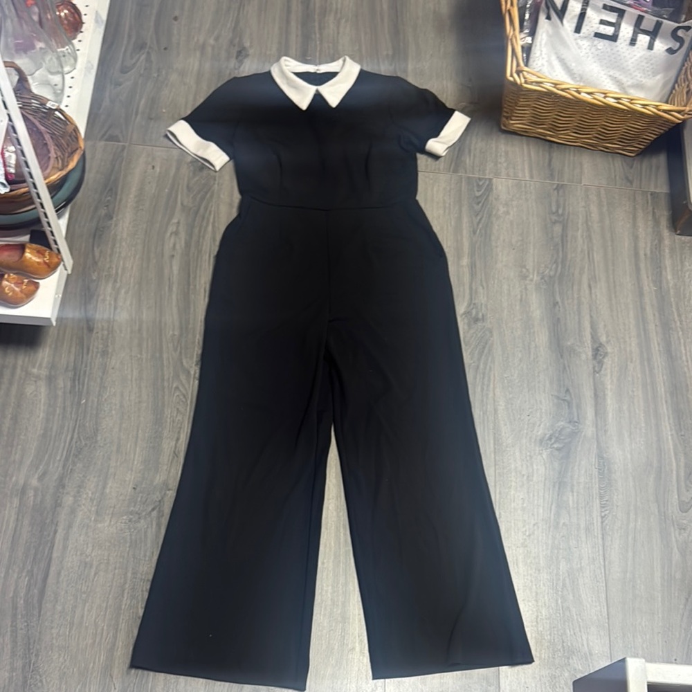 Black and White Women's Jumpsuit